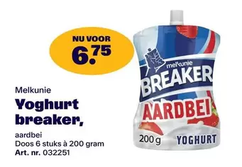 Yoghurt breaker, aardbei