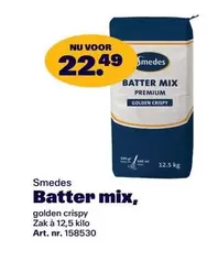 Mix - Batter mix, golden crispy