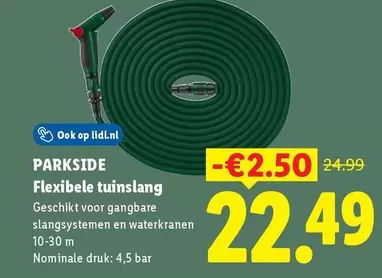 Op - Flexibele tuinslang