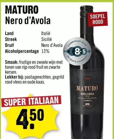 De - Nero d'Avola