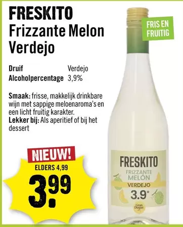 Frizzante Melon Verdejo