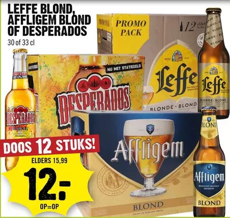Leffe - LEFFE BLOND, AFFLIGEM BLOND