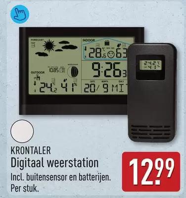 Digitaal weerstation