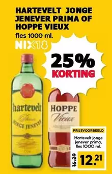JONGE JENEVER PRIMA OF HOPPE VIEUX