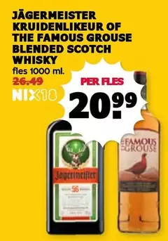 Jagermeister - Kruidenlikeur or Blended Scotch Whisky