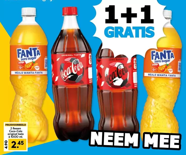 Coca-Cola - Fanta Zero Sugar,  Original Taste