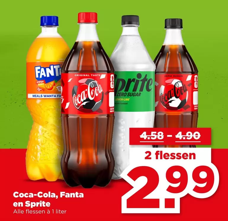 Coca-Cola - , Fanta en Sprite