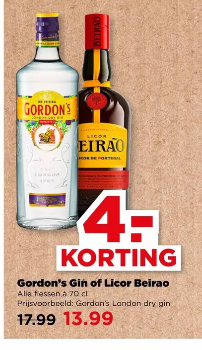 Gordon's - Gin of Licor Beirao