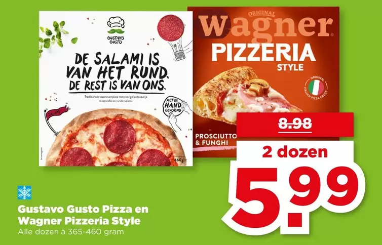 De - Gustavo Gusto Pizza en Wagner Pizzeria Style