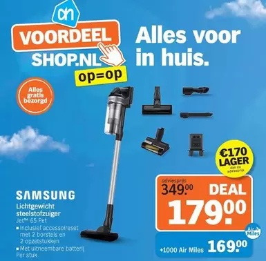 Samsung - Lichtgewicht stastofzuiger Jet 65 Pet