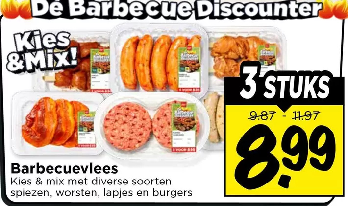 De - Barbecuevlees