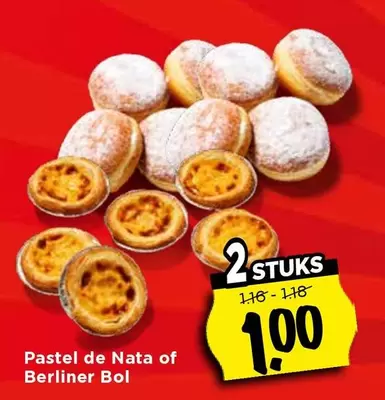 De - Pastel de Nata or Berliner Bol