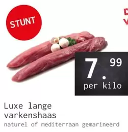 Luxe lange varkenshaas