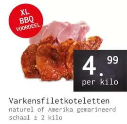 Varkensfiletkoteletten