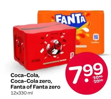 Coca-Cola - , zero, Fanta of Fanta zero