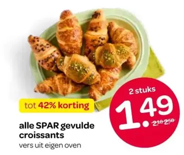 Gevulde Croissants