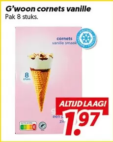 G'woon cornetsvanille