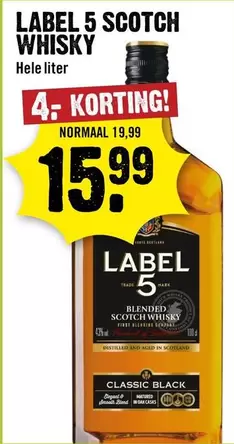 Label - SCOTCH WHISKY