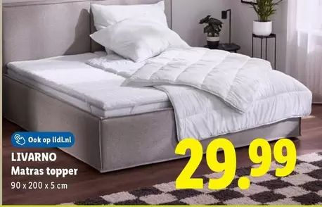 Op - Matras topper