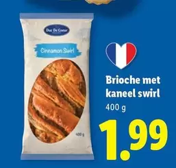 De - Brioche met kaneel swirl