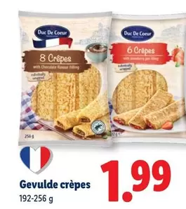 De - Gevulde crêpes
