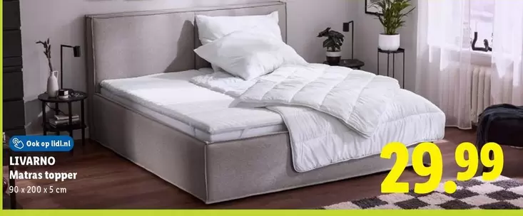 Op - Matras topper
