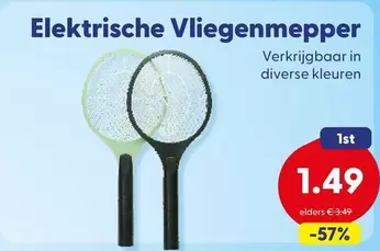 Elektrische Vliegenmepper