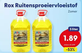 Ruitensproeiervloeistof
