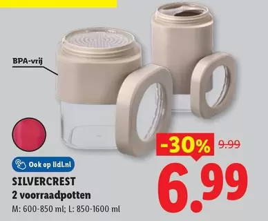 Op - Voorraadpotten