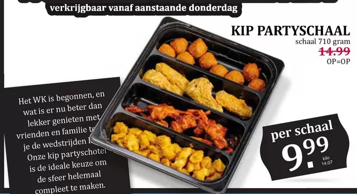 De - KIP PARTYSCHAAL