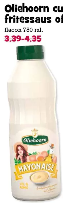 Oliehoorn culinair frituursaus of mayonaise