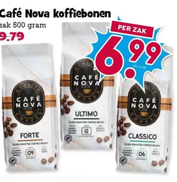 koffiebonen zak 500 gram