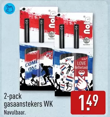 Love - 2-pack gasaanstekers WK