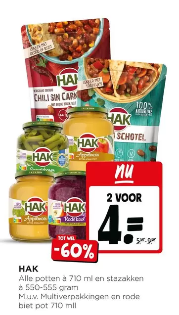 extra - Alle potten & stazakken