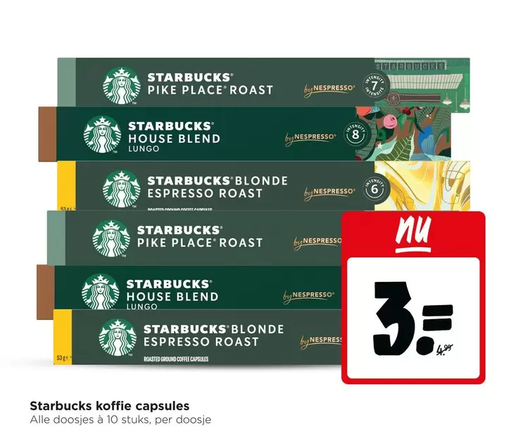 Starbucks - Koffie capsules
