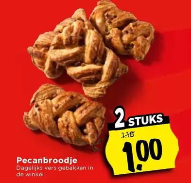 De - Pecanbroodje