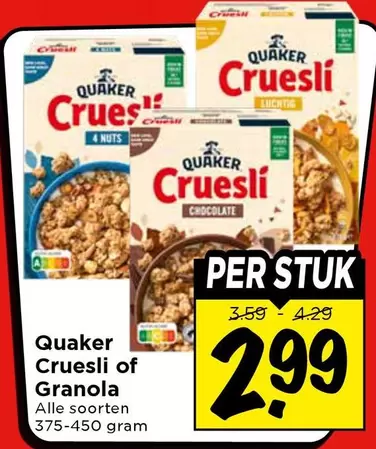 Quaker - Cruesli of Granola