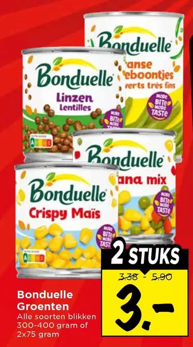 Bonduelle -  Groenten