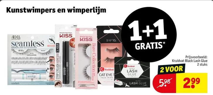 Naked - Kunstwimpers en wimperlijm
