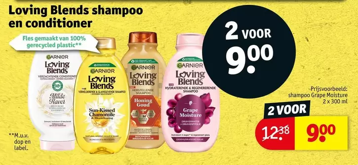 Garnier - Loving Blends shampoo en conditioner