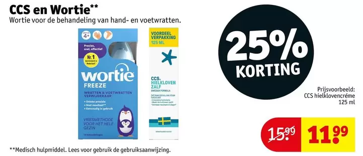 De - CCS en Wortie