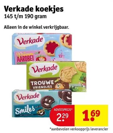 De - Verkade koekjes