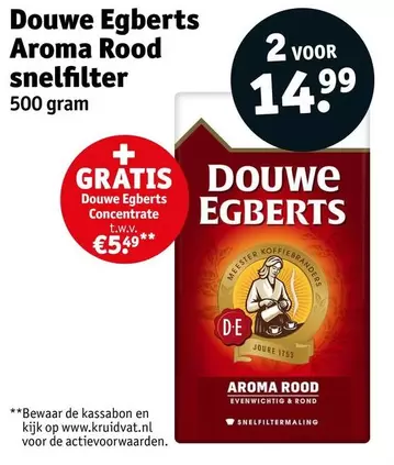 Douwe Egberts - Aroma Rood snelfilter