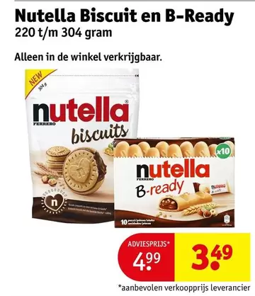 Nutella - Biscuit en B-Ready