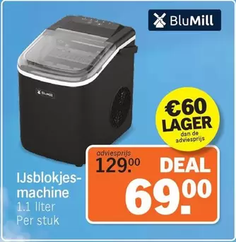 De - IJsblokjesmachine