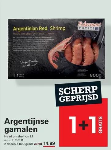 RED - Argentijnse garnalen
