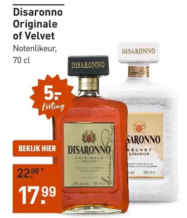 Velvet - Disaronno Originale of