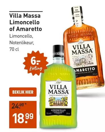 Villa - Limoncello of Amaretto