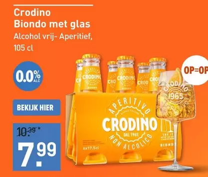 it - Biondo met glas