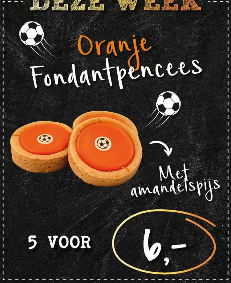Oranje Fondantpensees